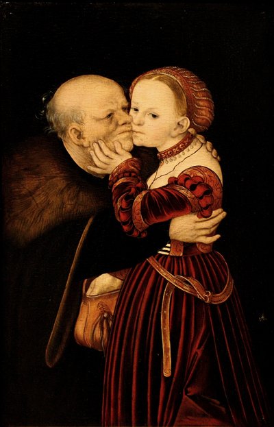 El viejo tonto de Lucas Cranach the Elder